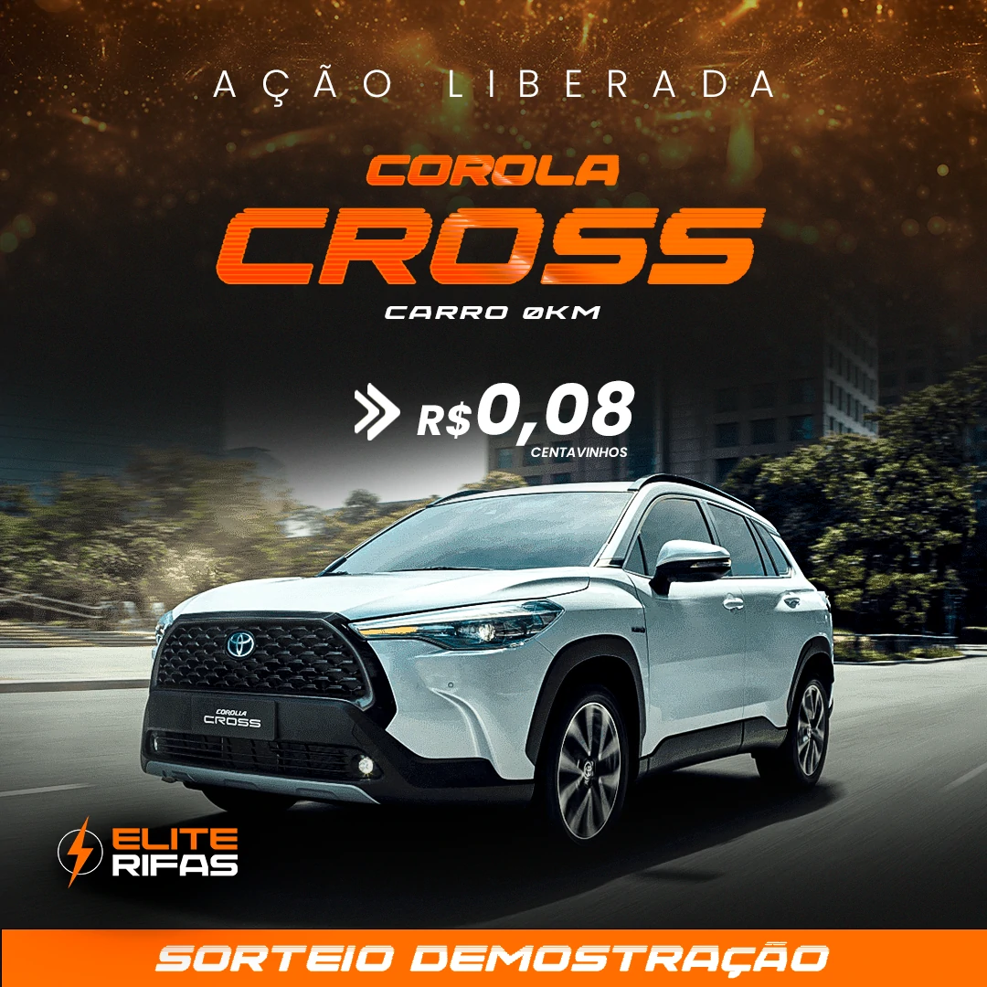 Corolla Cross - 0KM - Demostração 10 Milhões de Números!