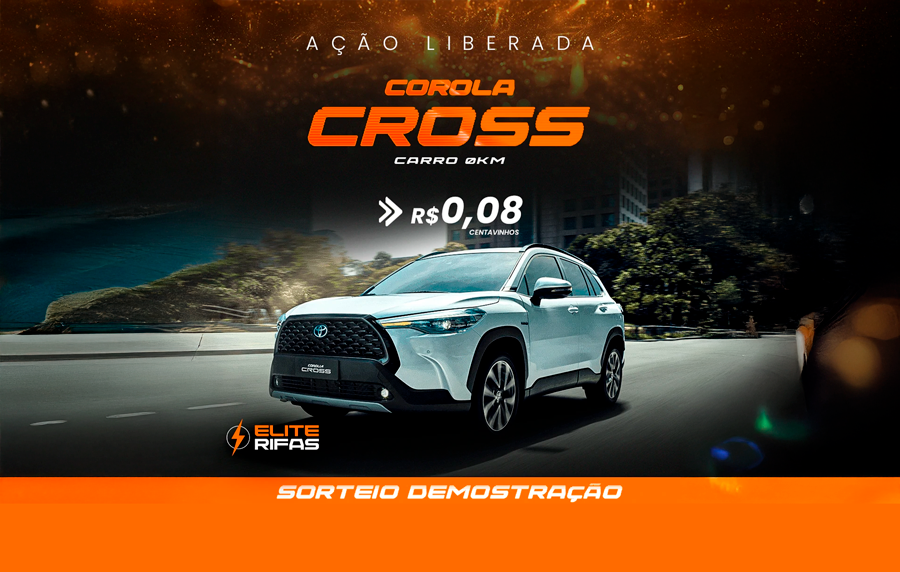 Corolla Cross - 0KM - Demostração 10 Milhões de Números!